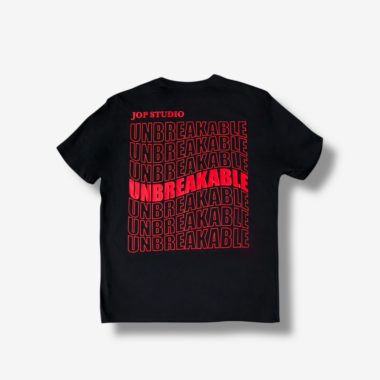 Unbreakable Tee – Black & Red Edition