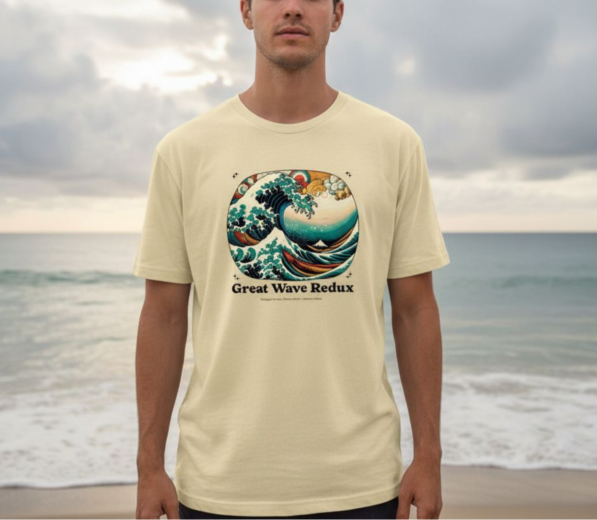 Great Wave Redux Tee